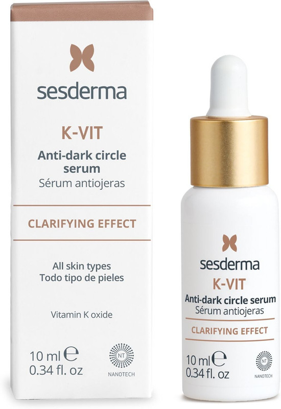 sesderma K-Vit Anti-Dark Circle Serum Vitamin K Brightening Eye Treatment(10 ml)