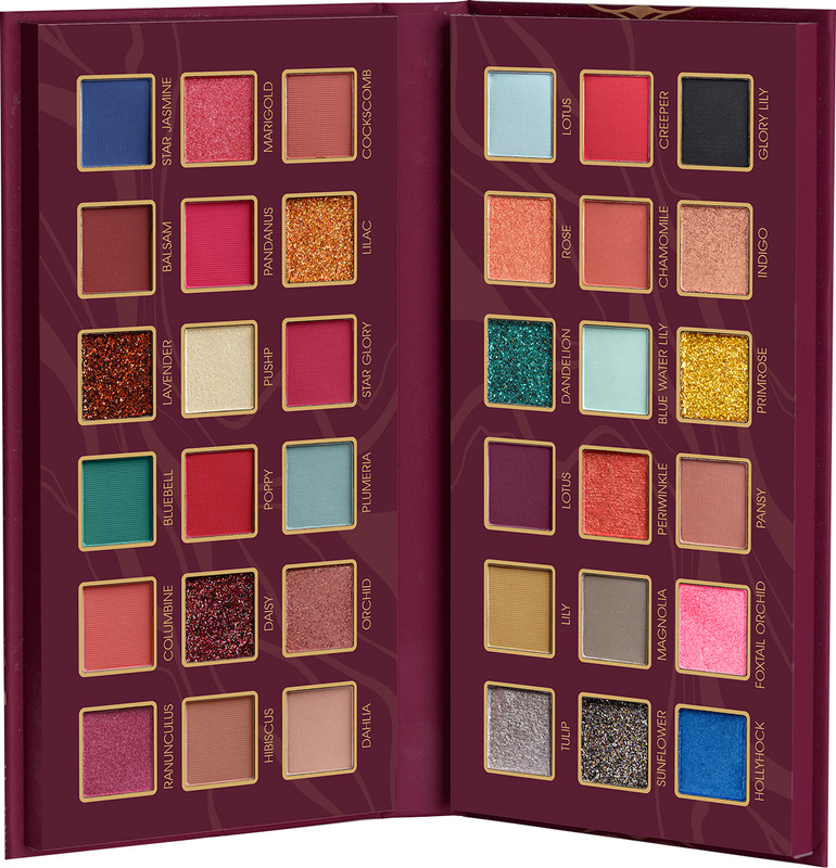 COLORS QUEEN 70 Highly Pigmented Eyeshadow Palette with Matte, Shimmer & Glitter Shades 105 g(Multicolor)