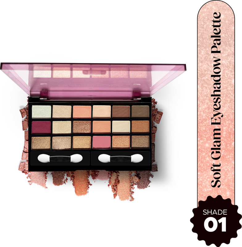 Hilary Rhoda Soft Glam Eyeshadow Palette | Highly Pigmented & Long Lasting Eyeshadow Palette 15 g(Shade 1)