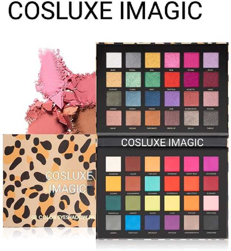 COSLUXE IMAGIC 48 COLORS EYESHADOW PALETTE Professional 86.4 g(multicolor)