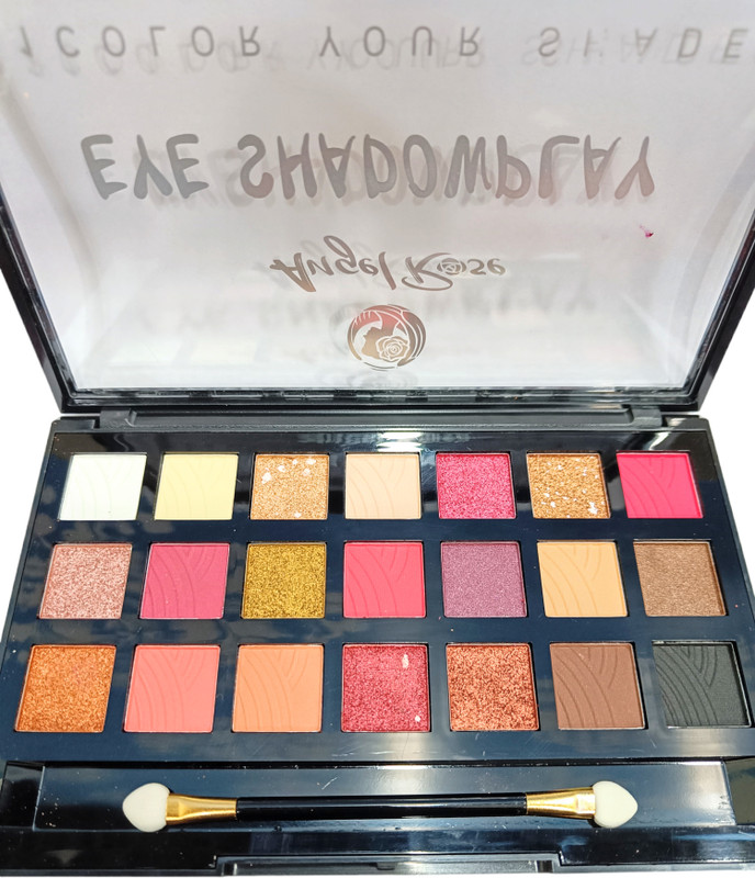 Angel Rose 21 Color Eyeshadow Palette(Shade-02) 20 g(Multicolor-02)