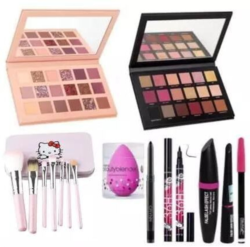 glamblush NUDE+ROSEGOLD+ADSKAJAL+36H+HELLOKITTY+PUFF 18 g(MULTICOLOR)