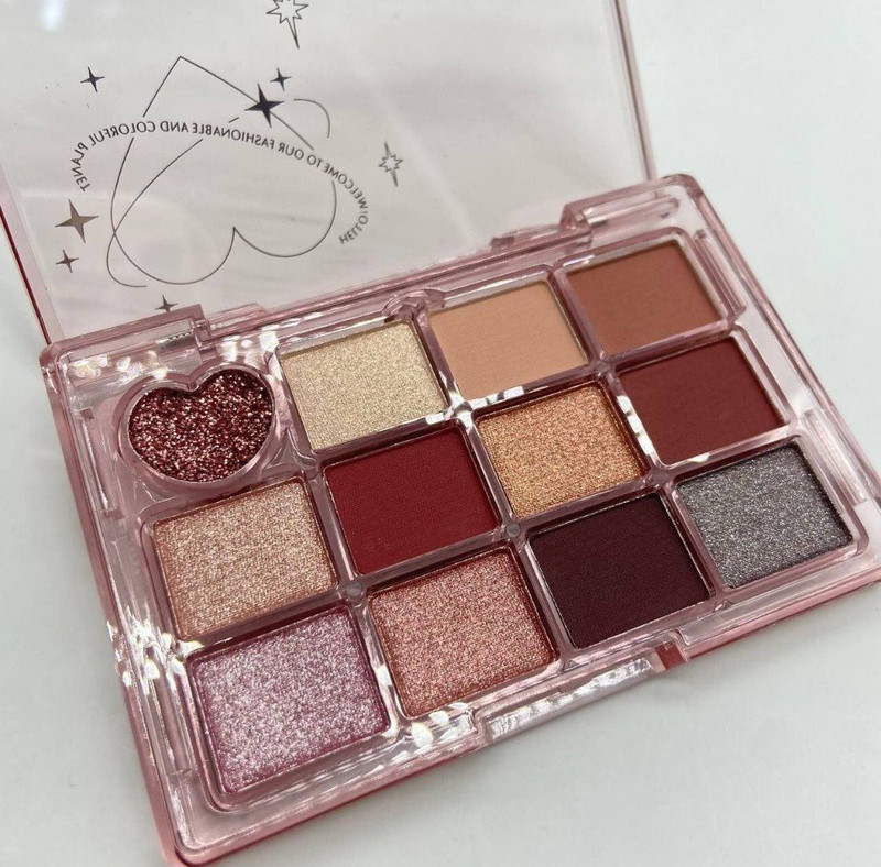 GABBU Best Korean Ultra Pigmented Smoky Eyes Eyeshadow Palette 14 g(multi color)