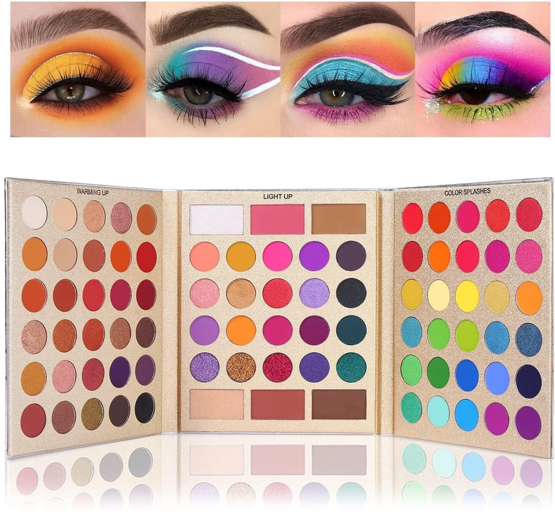 IMagic X UCANBE Pretty Eyeshadow All Palette 1 Set, 86 Colors Makeup 8 g(Multicolor)