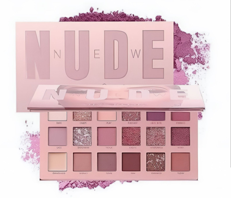 we ensign 18 Color Matte + Shimmer Nude EyeShadow Eye Shadow Palette 18 ml(multicolor)