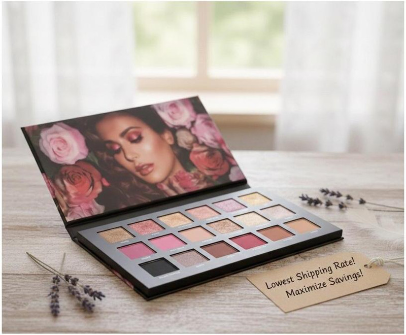 BLUSHSKIN Rose Gold Eyeshadow Palette Multicolour Pack Of 1 40 g(multicolour)