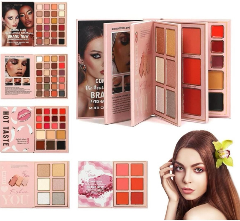 Pure Cosmetics Professional Multipurpose 5-in-1 Makeup Book 80g 60 g(Multi color)