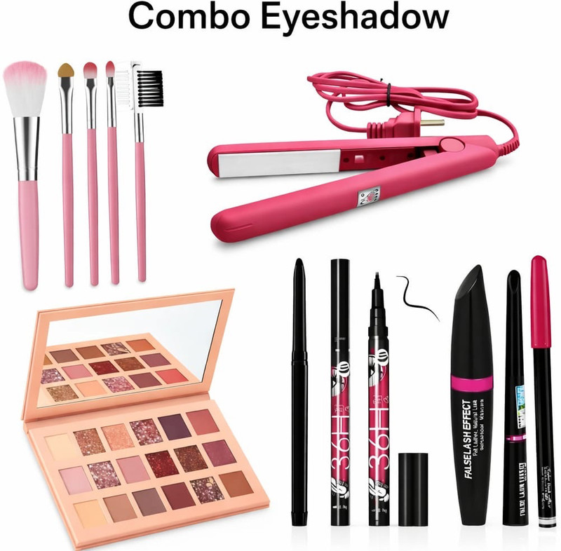 glamblush makeup combo kit all makeup needed products come in box all product in photo 100 g(NUDE)