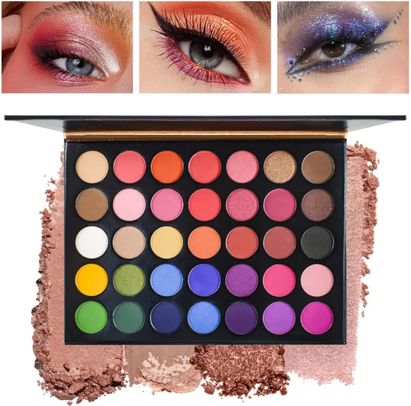 HSQ 35 Shades of Magic Professional Eye Palette 30 g(Multicolour)