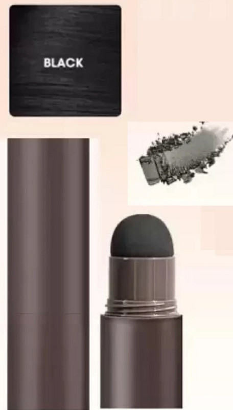 LACASA BEAUTY CARE Natural Shade Hairline Powder - Hair Shading Sponge Pen 1.5 g(Black)