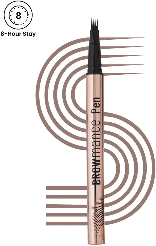 SWISS BEAUTY BROWmance Pen | Fills In Sparse Hair | 8-Hour Stay | Waterproof(01 Light Brown)