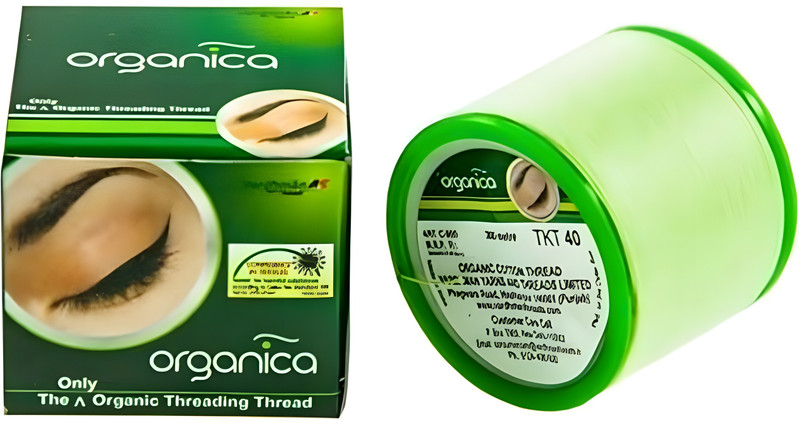 Coscat Organic Eyebrow Hair Remover Cotton Threading Organic Threads -1 Spool X 300 m Eyebrow Thread(300 m, Pack of1)