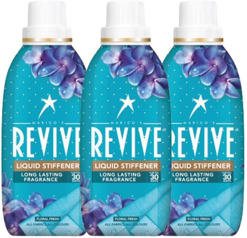Revive Liquid Stiffener with Floral Fresh Fragrance, Long lasting fragrance Fabric Stiffener(1185 g)