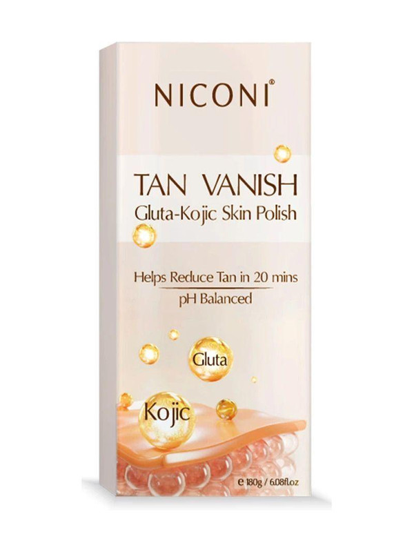 Niconi Gluta-Kojic Instant Tan Removal & Tan Vanish With Glutathione, For All Type Skin(180 g)