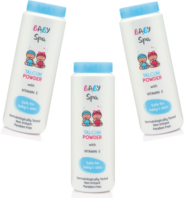 Amrit Healthcare Baby Spa Talc Powder(3 x 100 g)