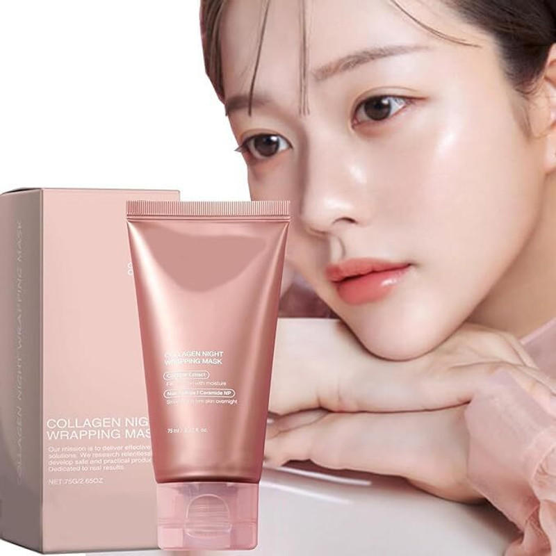 skyunion Korean Glass Skin Bio-Collagen Overnight Face Mask Face Shaping Mask