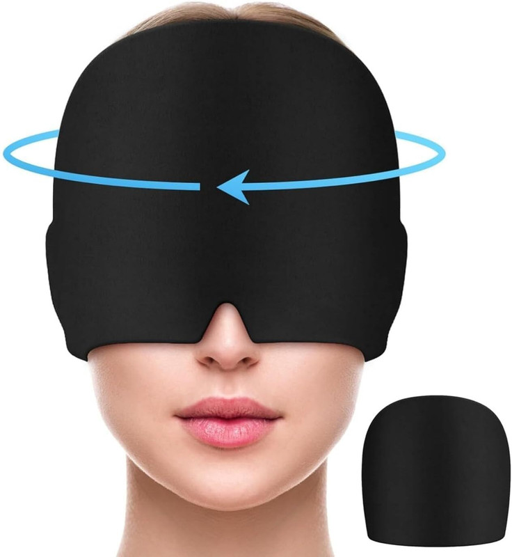 Jiyancreation Migraine Relief Cap for Migraines  Face Shaping Mask