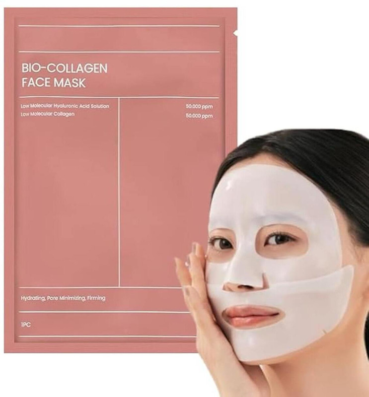 Endevi Face Mask Overnight Bio Collagen Face Mask Hydrating Overnight Hydrogel Mask  Face Shaping Mask