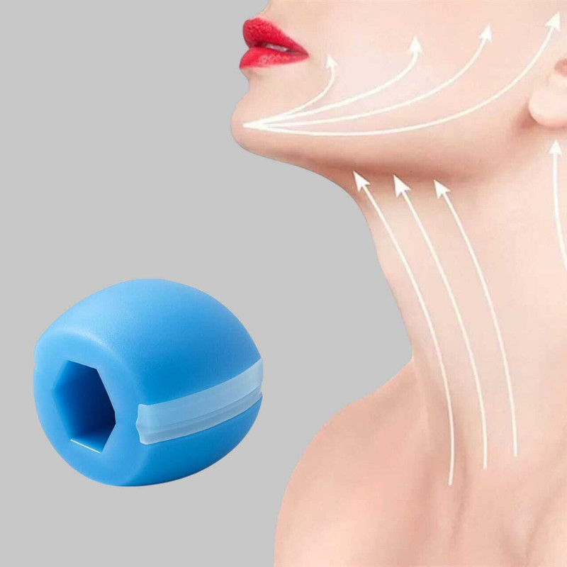 FlyTouch Jawline Face Sculptor Silicone Ball | Lift Double Chin, Tone Facial Muscles  Face Shaping Mask