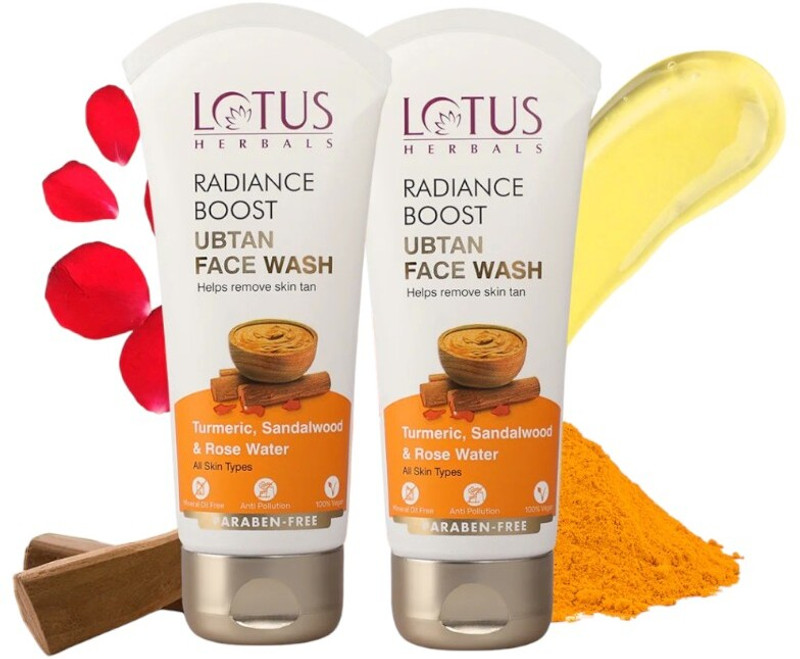LOTUS HERBALS RADIANCE BOOST UBTAN Face Wash(100 g)