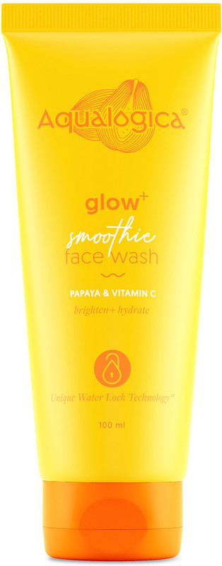 Aqualogica Glow+ Smoothie for Deep Cleansing & Skin Brightening with Vitamin C & Papaya Face Wash(100 ml)