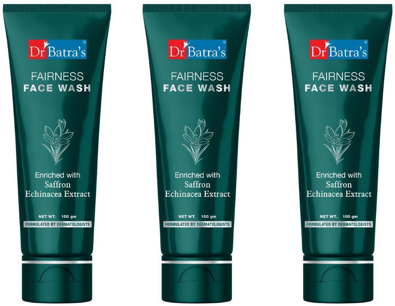 Dr Batra's Fairness  – Aloe Vera, Orange Peel & Saffron for Natural Glow Boost Face Wash(300 ml)