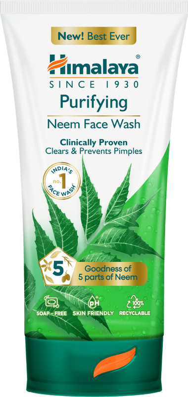 HIMALAYA NEEM | PREVENTS PIMPLE | ANTI BACTERIAL | TURMERIC Face Wash(300 ml)