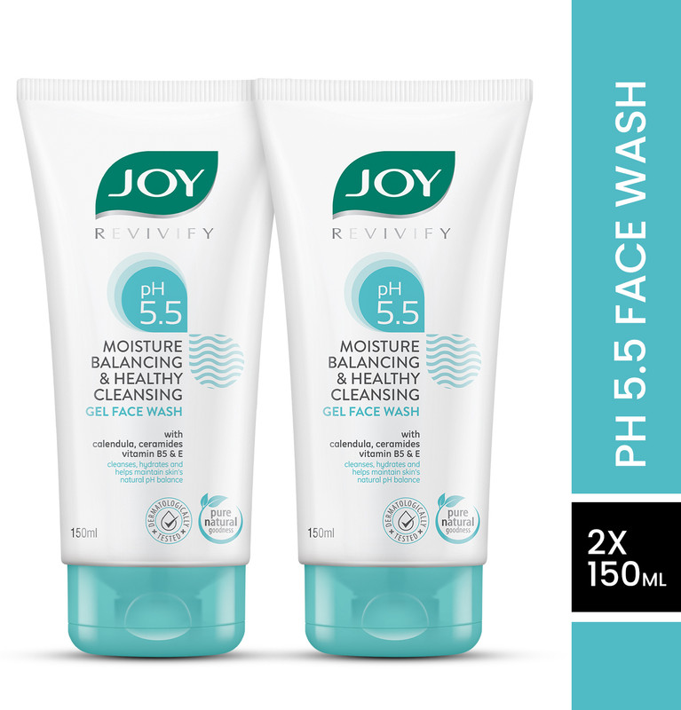 Joy pH 5.5 Hydrating�Gel for Sensitive Skin With Ceramides Face Wash(300 ml)