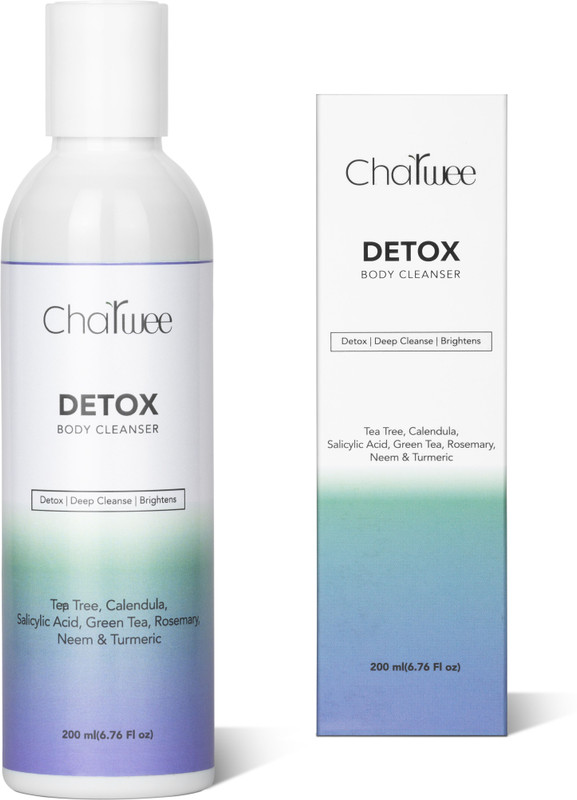 Charwee Detox, Deep Cleans and Brightens Body Cleanser(200 ml)