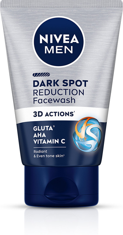 Nivea Men Dark Spot Reduction  Gluta & AHA Cleanser Helps Reduce the Appearance of Tan Face Wash(100 g)