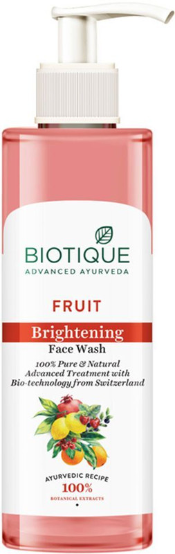 BIOTIQUE Fruit Brightening | Ayurvedic and Organically Pure Face Wash(200...