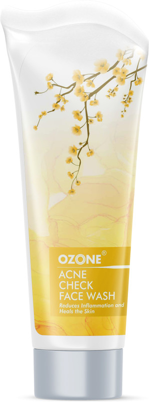OZONE Acne Check | For Acne Prone & Oily Skin with Natural Ingredients Face Wash(100 g)