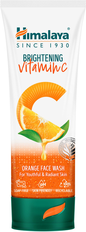 HIMALAYA Brightening Vitamin C Orange , Brightening Face Cleanser, Remove Dull Skin Face Wash(100 ml)