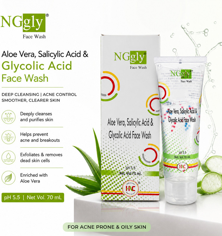 NG gly GLYCOLIC ACID Face Wash(70 ml)