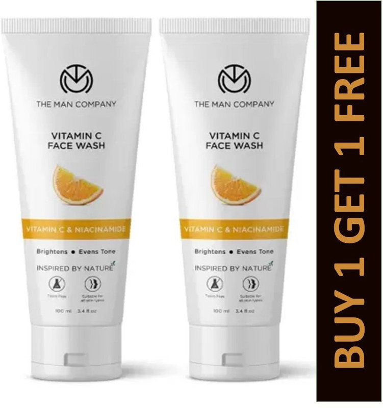 THE MAN COMPANY Vitamin C with Turmeric For Brightening Glow Face Wash (200 ml)