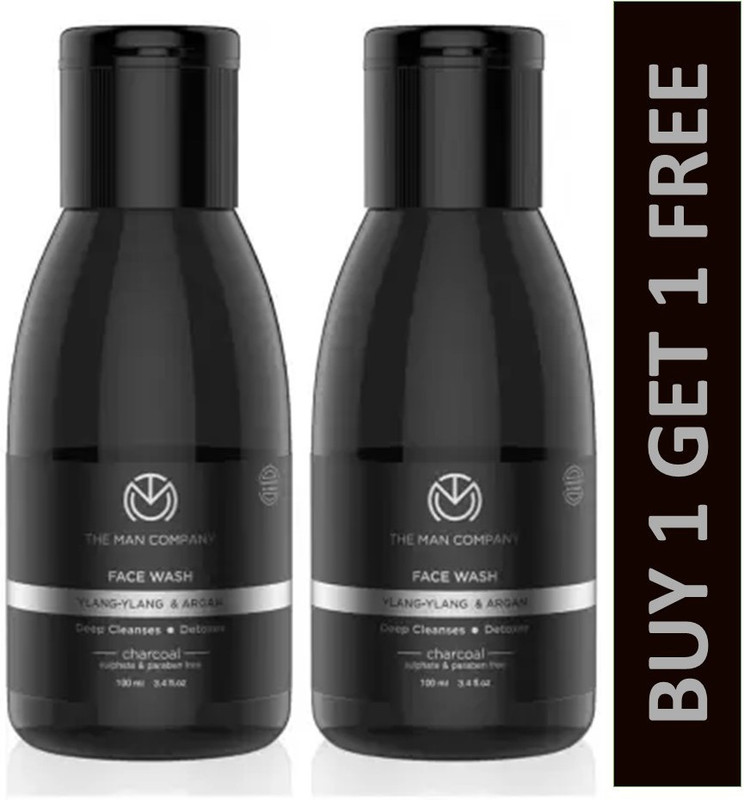 THE MAN COMPANY Anti Pollution Charcoal Face Wash (200 ml)