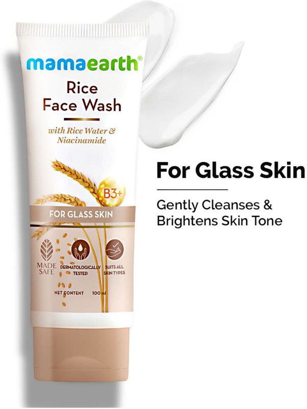 Mamaearth Rice Water & Niacinamide Face Wash(100 ml)
