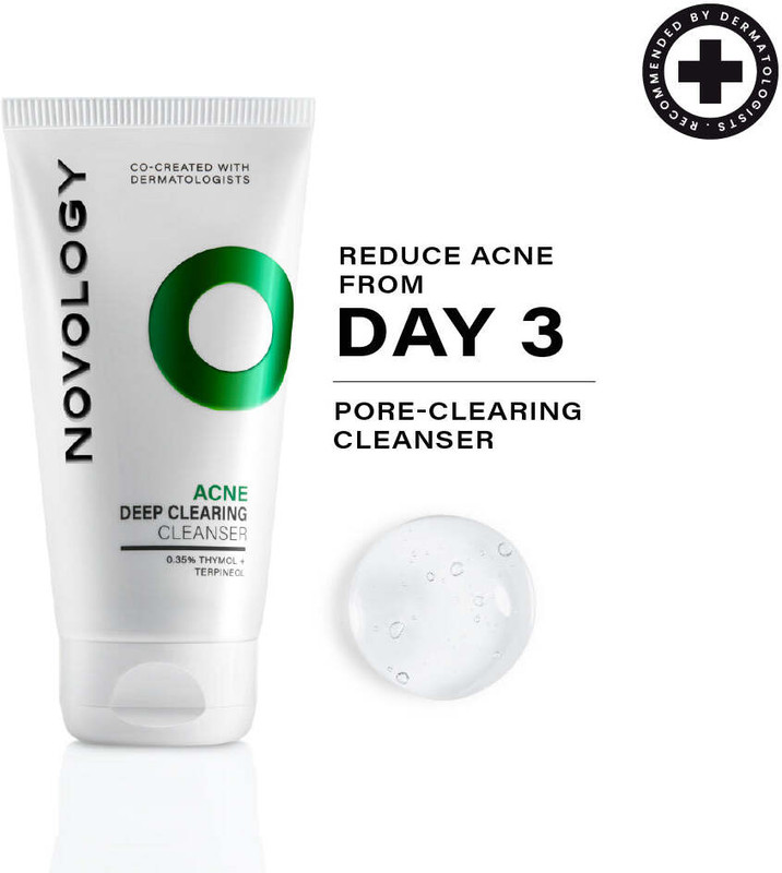 Novology Acne Deep Clearing Cleanser Face Wash(150 g)