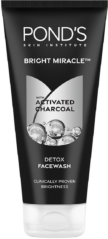 POND's Bright Miracle Detox Charcoal Face Wash(200 g)
