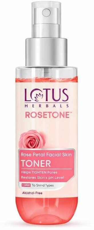 LOTUS HERBALS Rosetone Rose Petals Facial Skin Toner Women(100 ml)