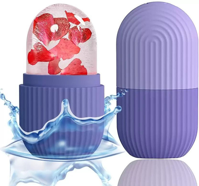 BG DISTRIBUT Beauty Ice Roller for Face & Eye Reusable Face Rollers Facial Roller Box Professional Facial Steamer(0 W)
