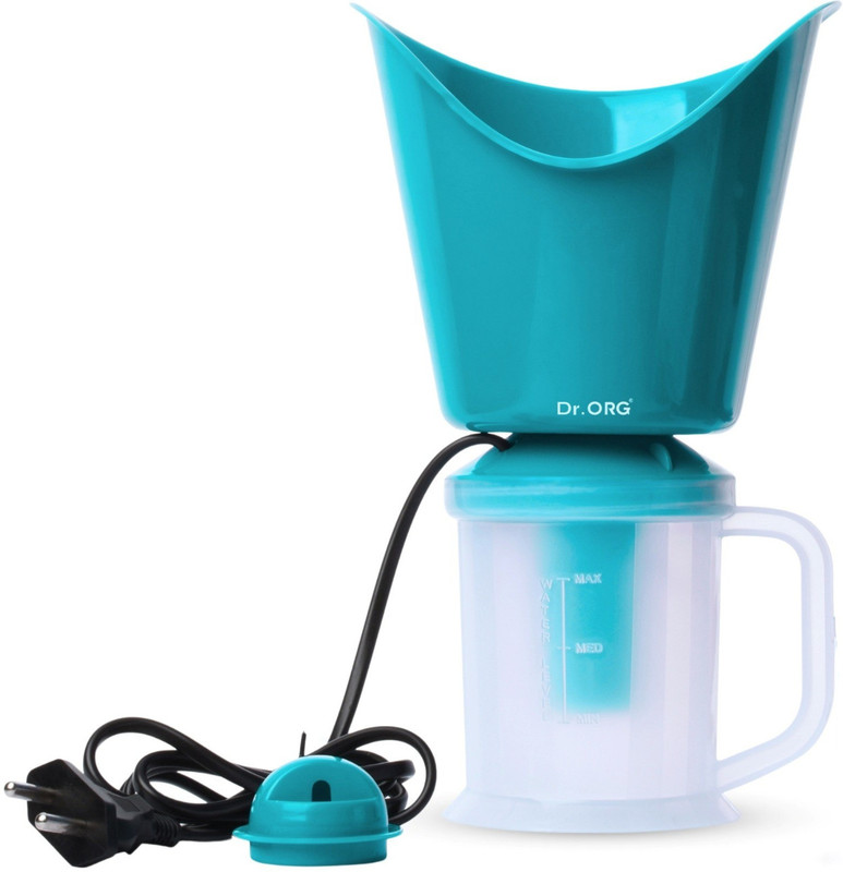 Dr Org DrORG steam Vaporizer GREEN 2 in 1 for cough n cold steam inhaler,Facial Steamer Professional Facial Steamer(120 W)