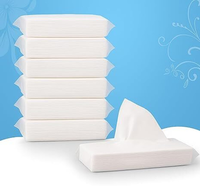 WhiteLux Facial Tissue Paper, 2 Ply Ultra Soft, Virgin & Quick Absorbent (400 Tissues)(400 Tissues)