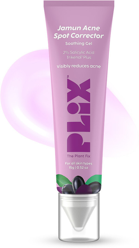 The Plant Fix Plix Jamun Acne Spot Corrector Gel For Reducing Active Acne, Day & Night Gel(15 g)