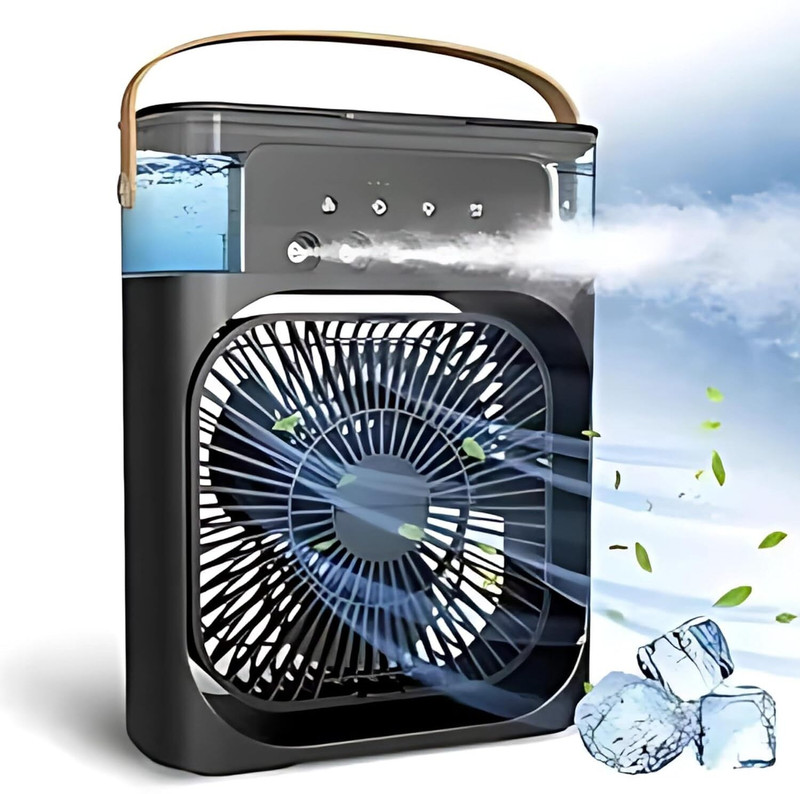 PRARIKSH UNICORN Portable Air Cooler Fan with Water Tank & USB Power - with 3 Speeds(Black) PU_COOLER_1 USB Air Cooler(Black)