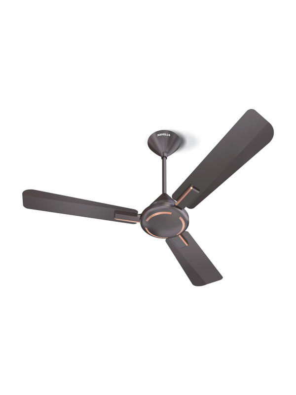 HAVELLS AMBROSE HS with 2 Year Warranty Energy Saving 1200 mm Ceiling Fan(1 Star | Copper | Pack of 1)
