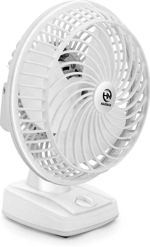 HM Wall Cum & Table Fan || with Powerful High 3 Speed Motor 9 inch with 12 Months Warranty Anti Dust 225 mm Table Fan(WHITE | Pack of 1)