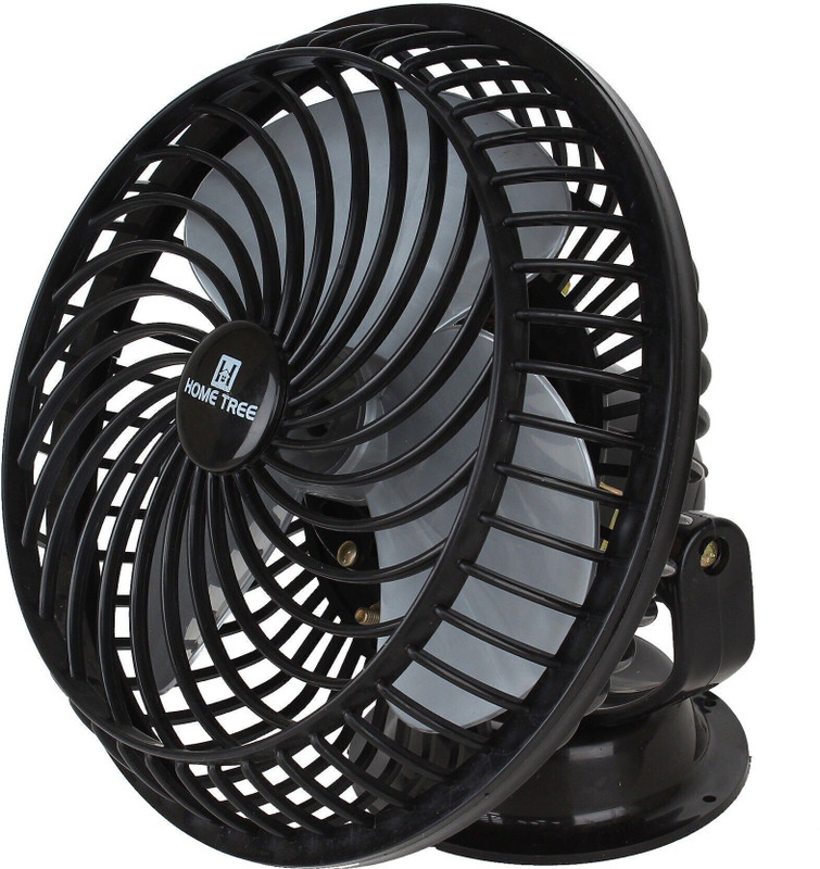 Home Tree 9inch black with 12 Months Warranty Ultra High Speed 2700 mm Wall Fan(5 Star | black | Pack of 1)