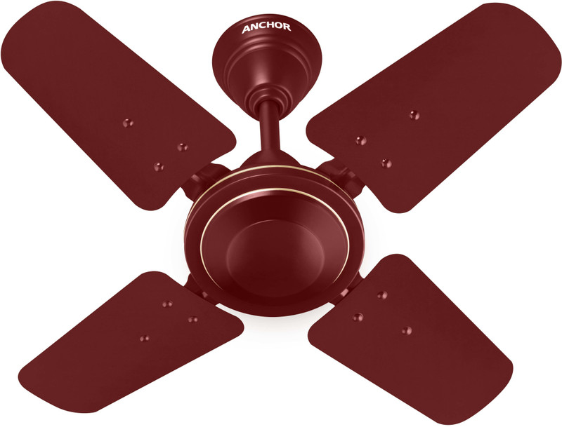 Anchor By Panasonic Altrix 600 mm 4 Blade Ceiling Fan(Maroon, Pack of 1)
