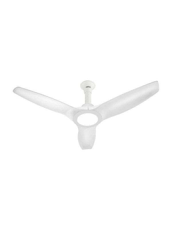 ACTIVA Silentair Light | BLDC Motor | Remote Control | LED Light | 5 Blade | High Speed with 5 Year Warranty BLDC Motor with Remote 1200 mm Ceiling Fan(5 Star | off white | Pack of 1)